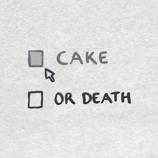 Cake or Death - my options are now...or death? by TillaCrowne